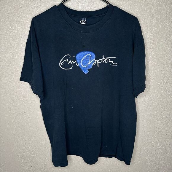 2004 Eric Clapton Shirt World Tour T Shirt - Picture 2 of 7